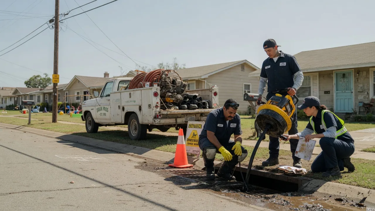 Drain Cleaning in Newcastle, TX near me